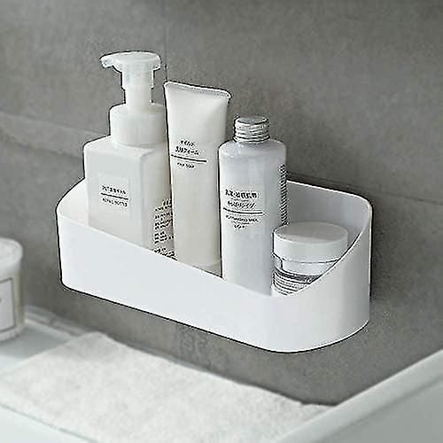 Adhésif Douche Caddy Panier Salle de Bain Étagère Organisateur Mural Épices Rack de Rangement Pas de Perçage Douche Étagère Baignoire Essentiels Maquillages Shampooing Holder