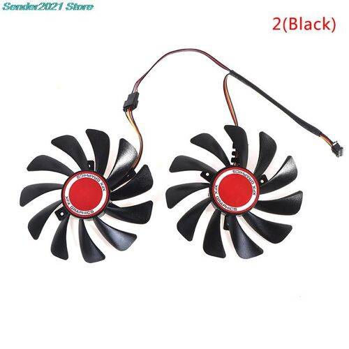 Ventilateur de refroidissement de carte vidéo pour XFX RX 590/580 VGA, 1 paire, offre spéciale