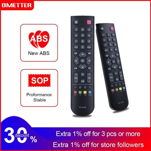 télécommande pour TV lcd led TCL, TC-97E, RC3000E01 RC3000E02