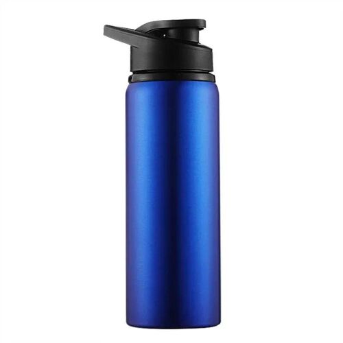 600ml - Bleu - Bouteille D'eau En Acier Inoxydable Pour Vélo, Bouilloire De Voyage Portable, Bouteille D'eau En Métal, Boisson Droite, Sports De Plein Air