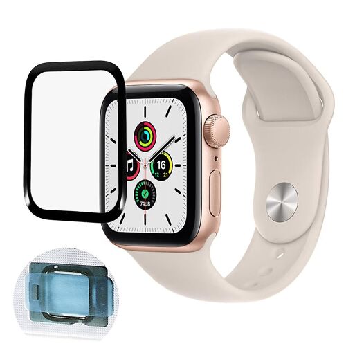 Pour Apple Watch SE (2023)/SE (2022)/SE/6/5/4 44mm Protecteur d¿écran Full Coverage PMMA Anti-rayures F