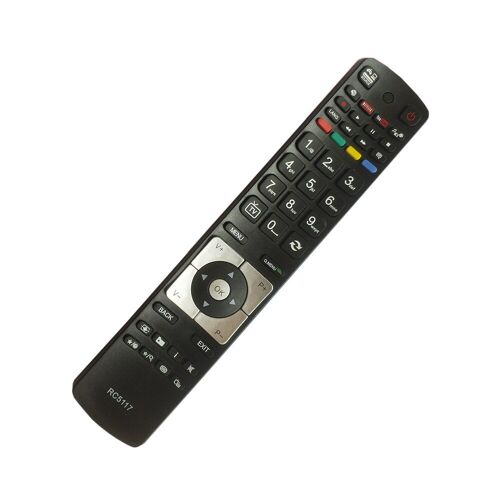 Télécommande RC5117 pour Hitachi TV 50HYT62U H / 50HYT62UH 42HYT42U