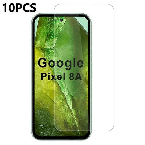 Pack De 10 Pièces Pour Google Pixel 8a Protecteur D¿Écran Film De Protection Haute Transparence