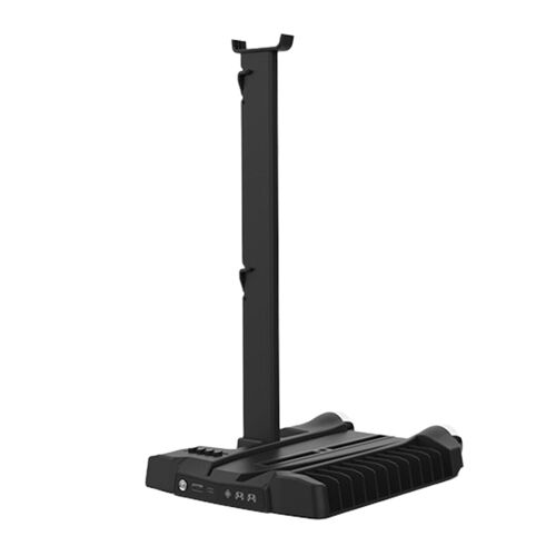 Support De Refroidissement Vertical Pour Console Ps 5, Avec Ventilateurs, Chargeur De Siège Rapide, Disque Numérique, Support De Stockage