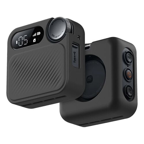 Pour Xiaomi Sport talkie talkie étui de protection anti-chute Housse en silicone résistante aux rayures, noir