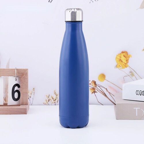 Bleu - Bouteille Isotherme À Double Paroi En Acier Inoxydable, Thermos, Garde Au Chaud Et Au Froid, Gourde Isotherme, Gourde Isotherme,Sports De Plein Air, Nouveauté