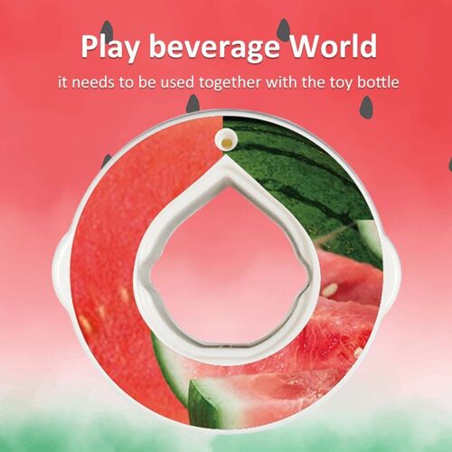 1pcs - Pastèque - Bouteille D'eau De Sport Aromatisée, Artefact À Boire, Arôme De Fruits, Air 0 Sucre, Dosettes De Brindisi, Extrait Fruité