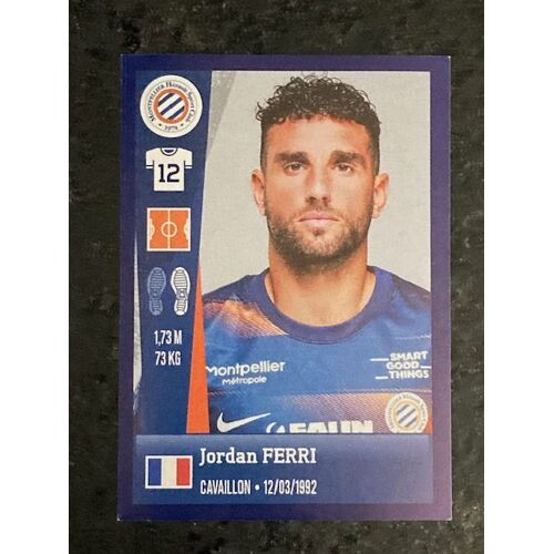 Vignette Panini Foot France 2022 - 2023 N°275 : Jordan Ferri