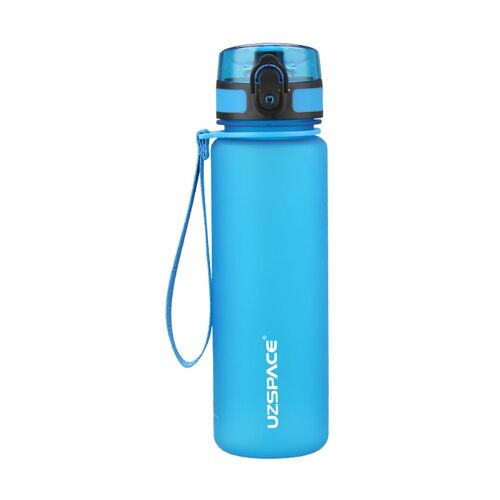 500ml - Bleu Ciel - Bouteille D'eau Portable Sans Bpa Pour Adultes Et Enfants, Haute Qualité, Cuillère À Soupe De Sport, Clics Amicaux, Hi Gourdes D'eau