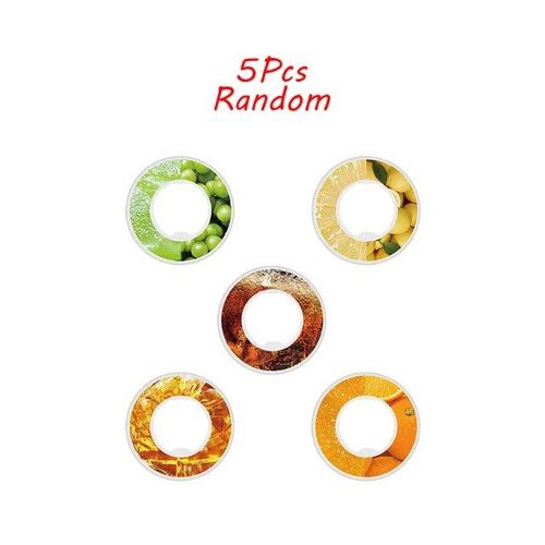 5 Pcs Au Hasard - Bouteille D'eau Aromatisée Air Up Avec Paille, Tasse À Eau Parfumée, Bouteille D'eau De Sport, Fitness En Plein Air, Gobelet À Eau Tendance, Dosettes