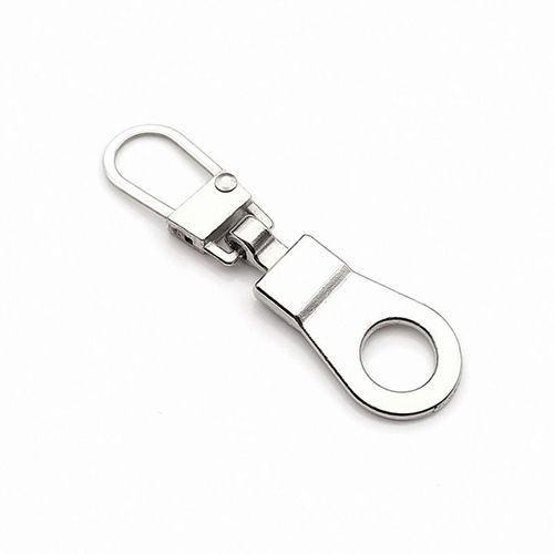 Tirette De Fermeture Éclair Amovible, Languette Pour Doudoune, Paquet De 10 Argent