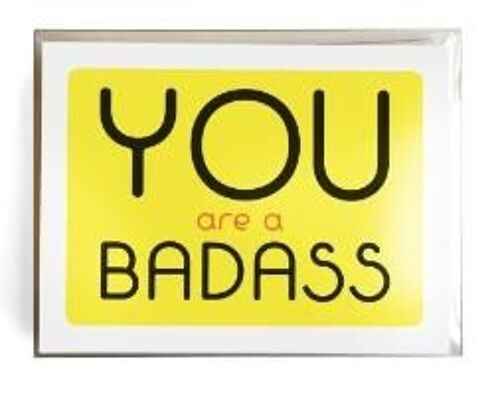 You Are A Badass(R) Notecards