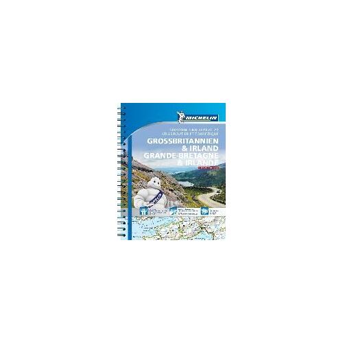 Michelin Straßenatlas Großbritannien & Irland Mit Spiralbindung