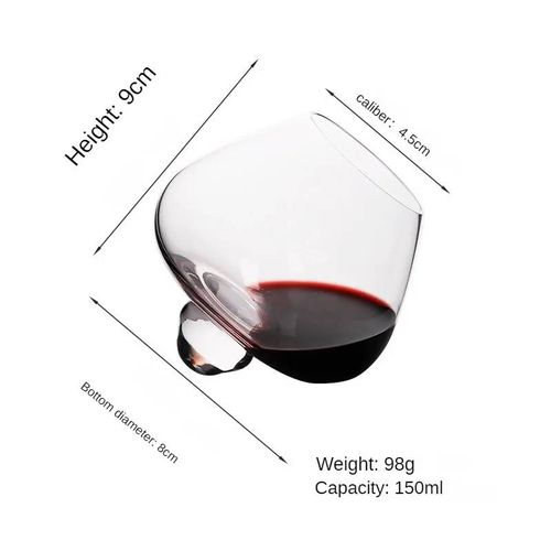 Verres Cognac,Verres À Liqueur Au Whisky,Bière Domestique,Vin Rouge,Verre De Roche,Gobelet,Verres À Eau-150-400ml-150ml