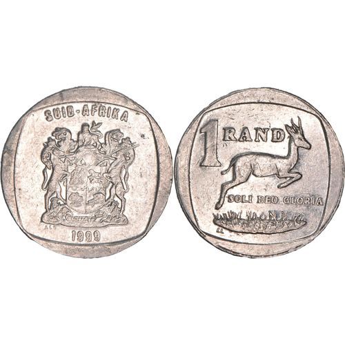 Afrique Du Sud - 1999 - 1 Rand - Springbox - 08-148