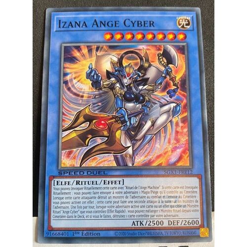 Yu Gi Oh Sgx1 Fre12 Izana Ange Cyber