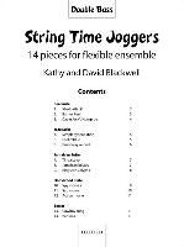 String Time Joggers Double Bass Part: 14 Pieces For Flexible Ensemble