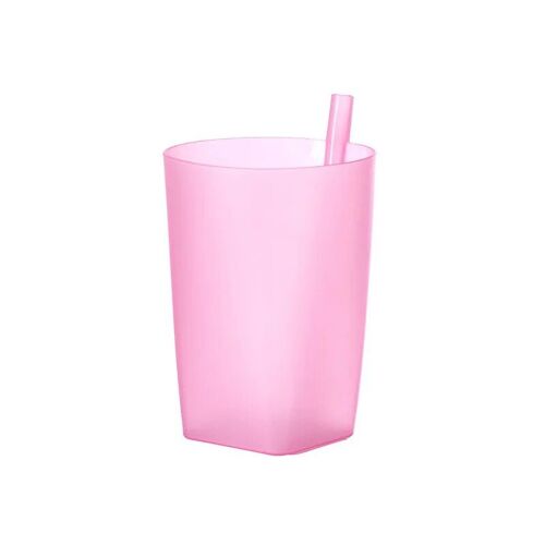 201-300ml - Pk - Gobelet En Plastique De Qualité Alimentaire Avec Paille Intégrée Pour Bébé, Tasse Solide Pour Enfant, 1 Pièce