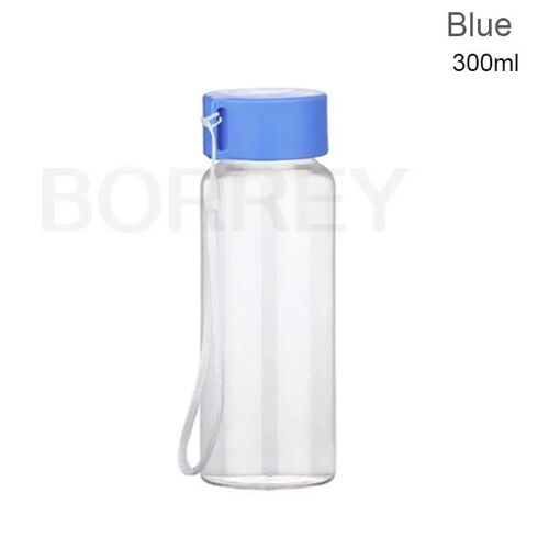 As Picture - 300 Ml Bleu - Bouteille D'eau Colorée Pour Enfants, Pour Hommes Et Femmes, Pour Étudiants