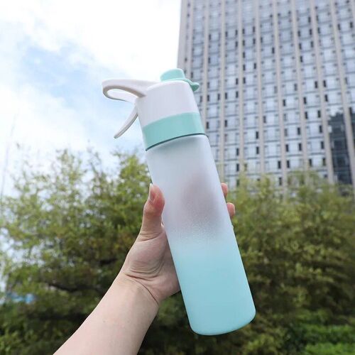 Bleu Comme - Bouteille D'eau De Sport En Plein Air Pour Filles, Tasse À Eau De Fitness, Vaporisateur De Grande Capacité, Sans Bpa, Verres De Voyage Hi, 700ml