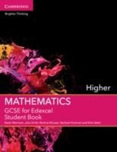 Gcse Mathematics For Edexcel Higher Student Book