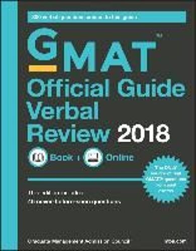 Official Guide For Gmat Verbal Review 2018 + Online