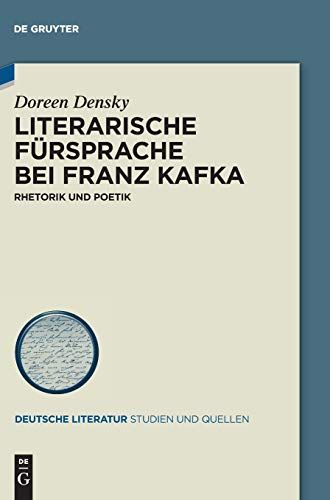Literarische Fürsprache Bei Franz Kafka