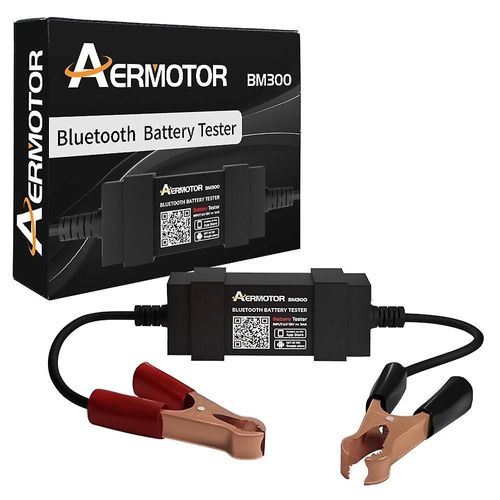 Aermotor Bm300 Testeur De Batterie De Voiture Sans Fil Bluetooth 12v Batterie De Voiture Test Charge Démarrage Analy