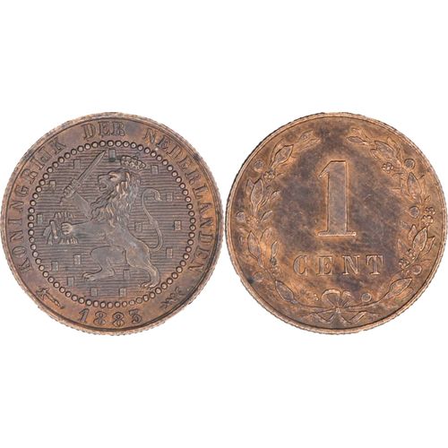 Pays-Bas - 1883 - 1 Cent - Guillaume Iii - 17-221