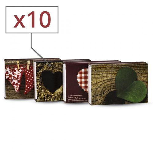 allumettes motif vintage x 10 boites