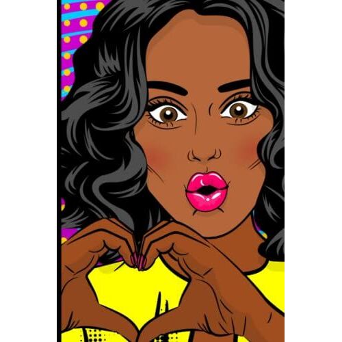 Journal: Black Girl Comic Pop Art