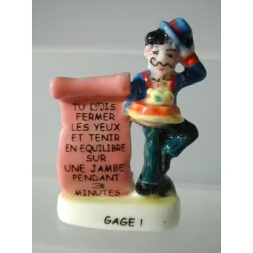 Fève Gage Tu Dois Fermer Les Yeux T'Es Pas Chiche ! 2005