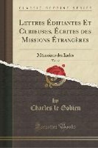 Fre-Lettres Edifiantes Et Curi