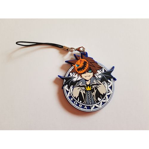 Kingdom Hearts - Leather Strap - Porte-Clé - Sora In Halloween Town [Import Japon]