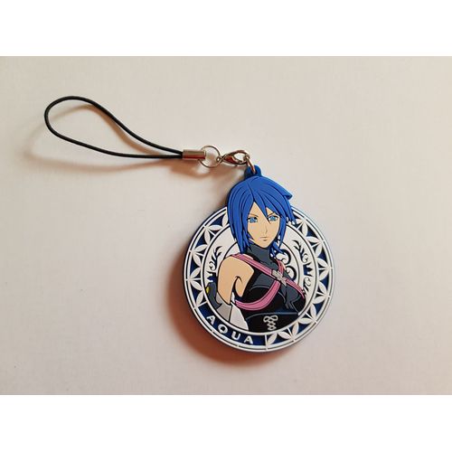 Kingdom Hearts - Birth By Sleep - Leather Strap - Porte-Clé - Aqua [Import Japon]