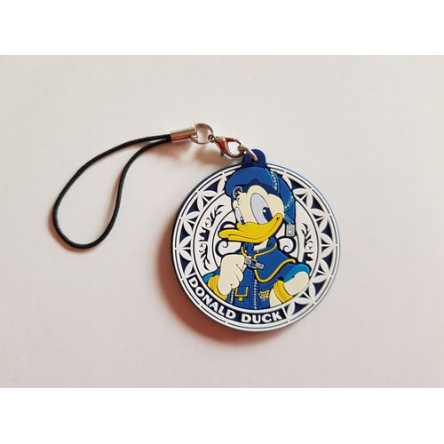 Kingdom Hearts/Disney - Leather Strap - Porte-Clé - Donald Duck [Import Japon]