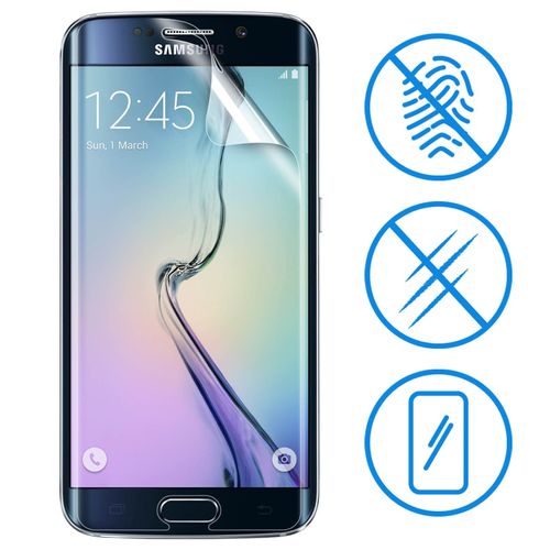 3 X Film De Protection Samsung Galaxy S6 Edge Non Incurvé Anti Rayures