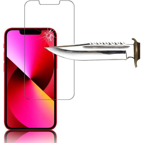 HQSELECTION®LOT DE 2 Verre Trempé Pour iPhone 13 Mini (5,4) .Film de Protection d'écran Transparent - Anti Rayures - Ultra Résistant Dureté 9H