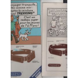 Publicité Pour Produit "Trekking"Avec Tintin Et Milou