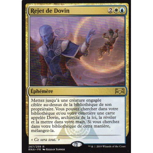 Rejet De Dovin - Mtg - Deck Arpenteur - L'allégeance De Ravnica - R