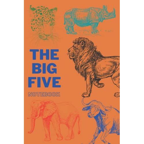 Notebook: The Big Five Orange Notebook