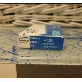 5 Lentilles De Contacts Mensuelles +1 