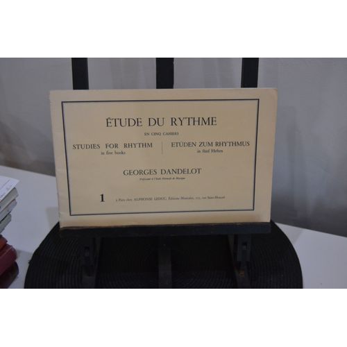 Etude Du Rythme En Cinq Cahier N 1