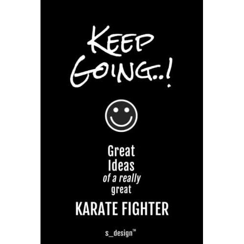 Notebook For Karate Fighters / Karate Fighter: Awesome Handy Note Book [120 Blank Lined Ruled Pages]