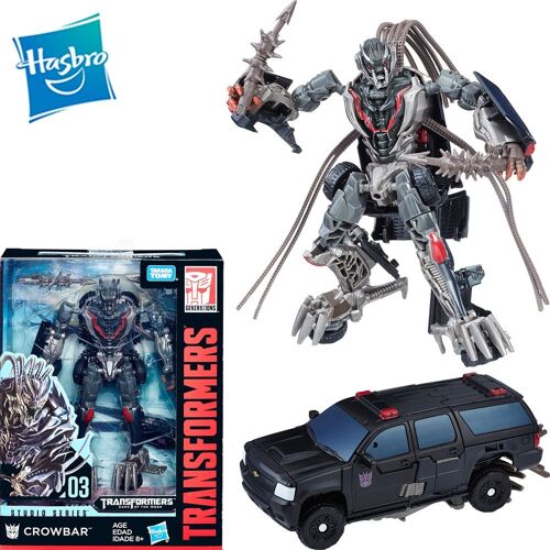 Biche - Série De Studio Hasbro Transformers Originale Ss03 Classe De Luxe Crowbar Movie 3 Action Figure Collection Modèle Toys Gift