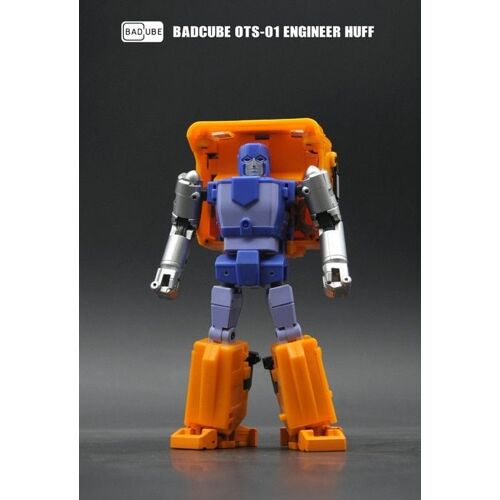 Nouveaux Jouets Transformants Badcube Toy Bc Ots-01 Ingénieur Huff Figure Reissue Ver. En Stock