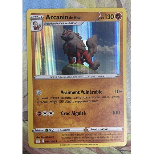 Arcanin Holo 084/196 Origine Perdue Eb11
