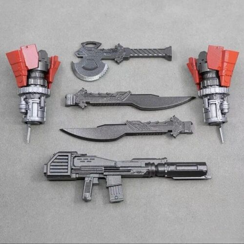 Ensemble Complet - Main Main Main Led Big Gun Axe Kit De Mise À Niveau D'arme Pour Yolopark Amk Op 3d Accessoires De Diy