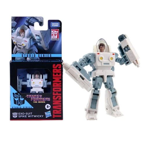 9cm - Spike Witwicky - Hasbro Transformers Toys Movie Studio Series Core Wave Transformers: 9cm Rumble Ravage Shockwave Action Figure Collection Collection