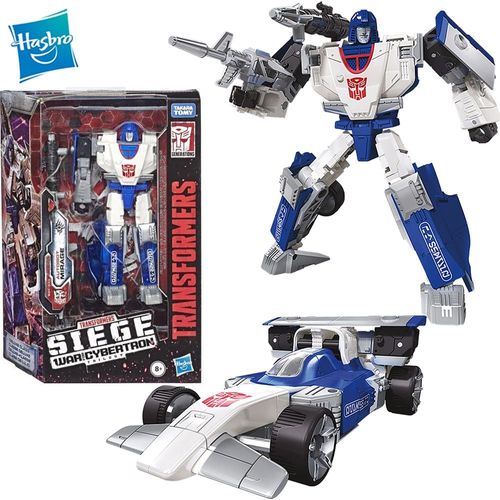 Mirage - Hasbro Transformers Generations War For Cybertron Siege Deluxe Wfc-S43 Autobot Mirage Collection Modèle Action Figure Toys E4501